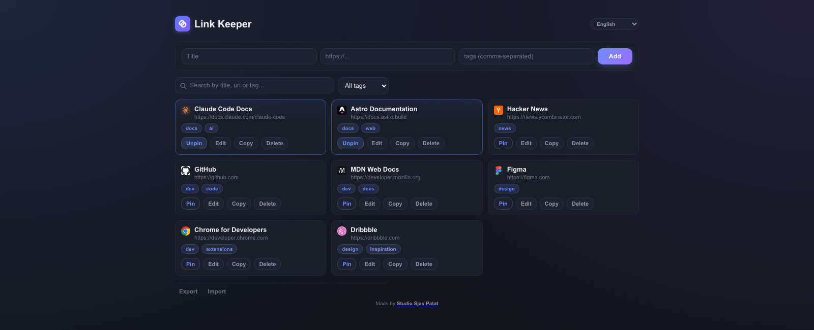 Link Keeper